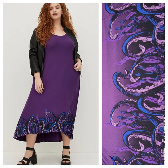 🐚Disney Ursula Tentacles Dress - Picture 1 of 7